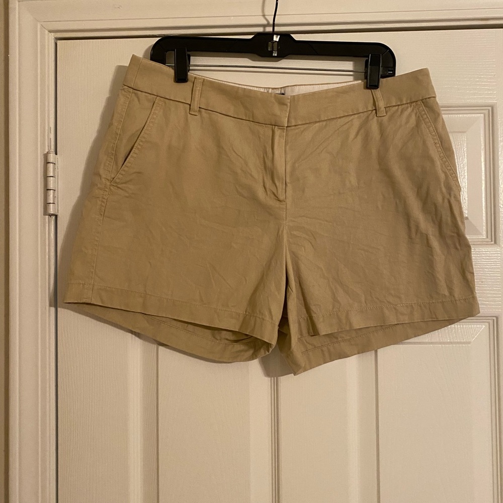 J Crew Women's Tan Shorts. Size 12.